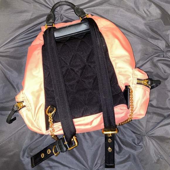 Burberry Coral Pink Medium Rucksack - Picture 2 of 8